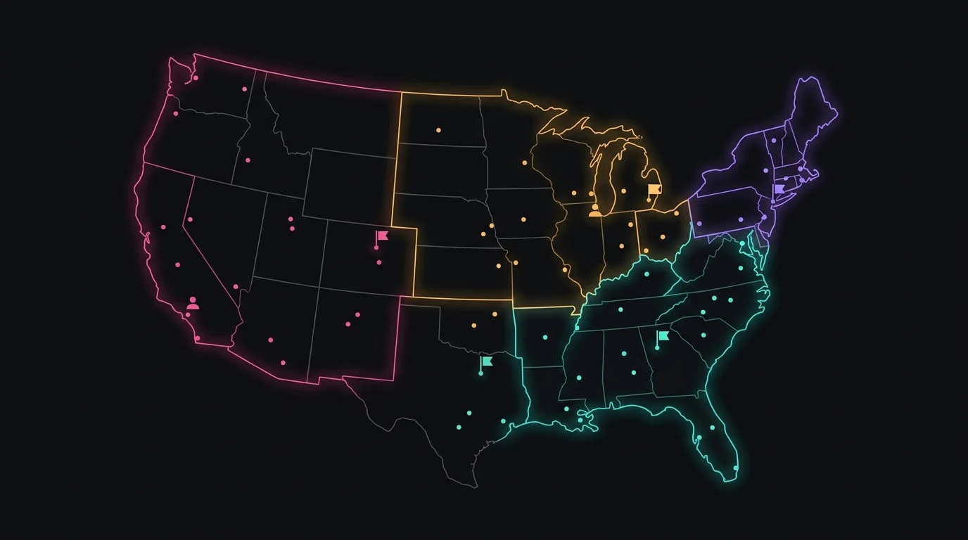 Sales Territory Planning with CRM Map Data